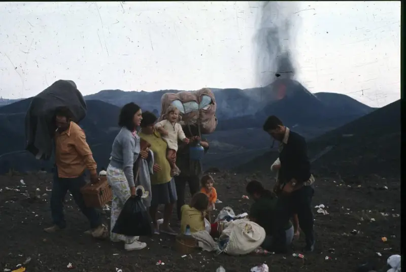 Erupción Volcán Teneguía